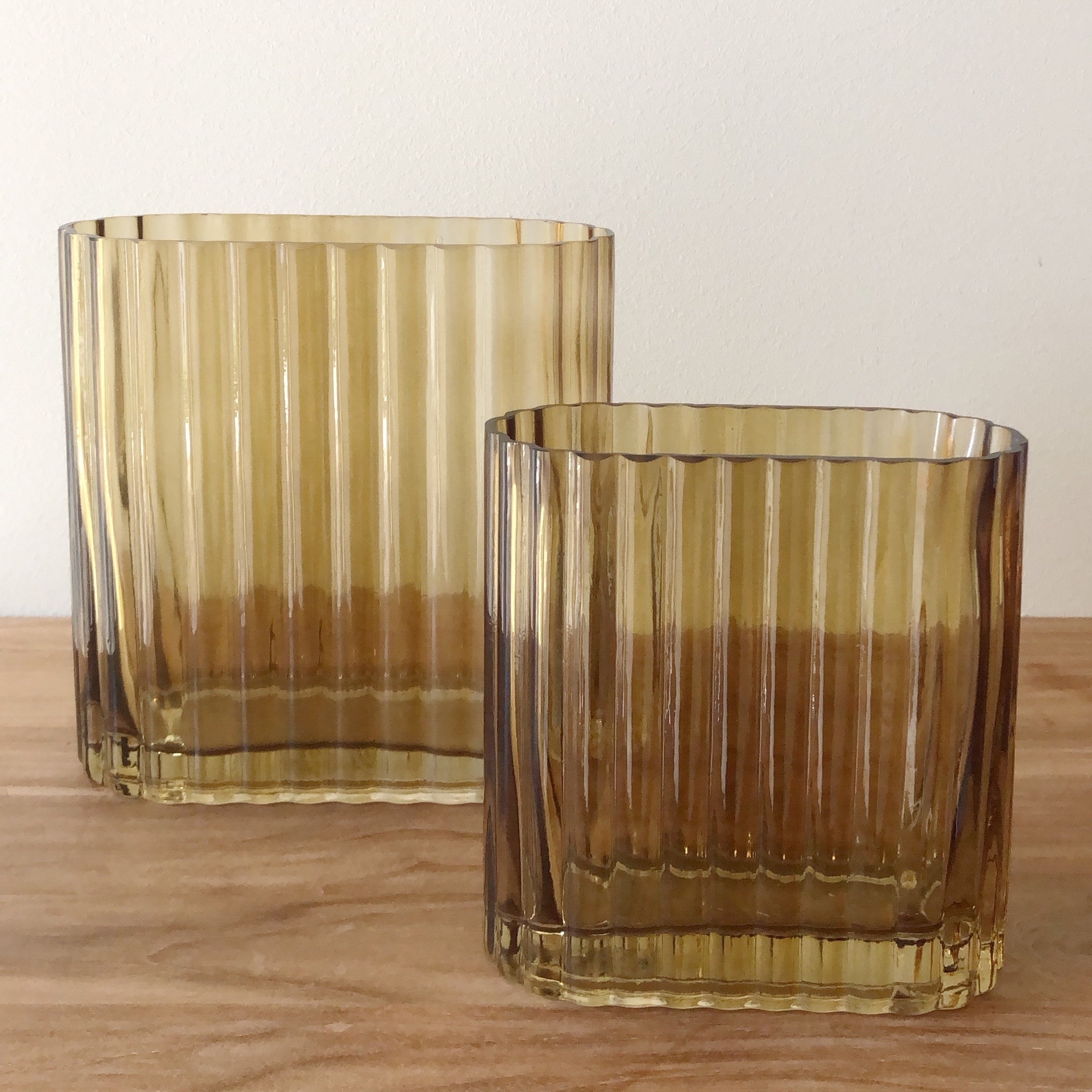 Amber Linea Vase Small